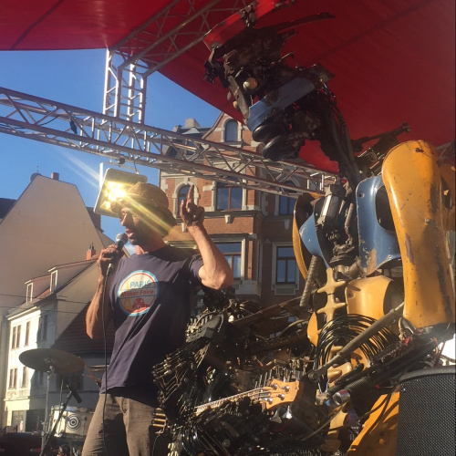 SILBERSALZ Festival Roboter Band