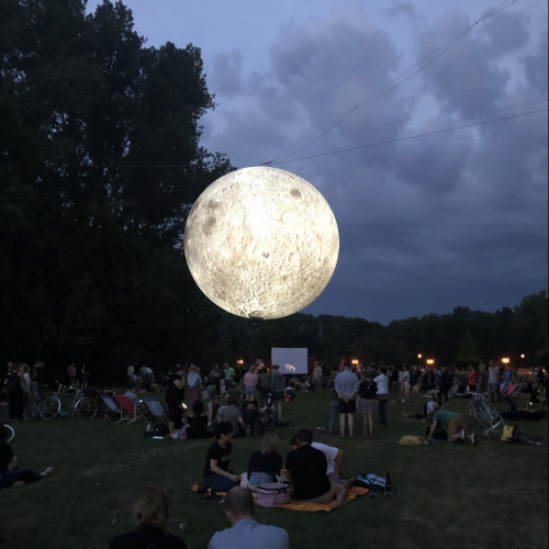 Museum of the Moon on Ziegelwiese, Halle (Saale) | credits: Jennifer Prietzel