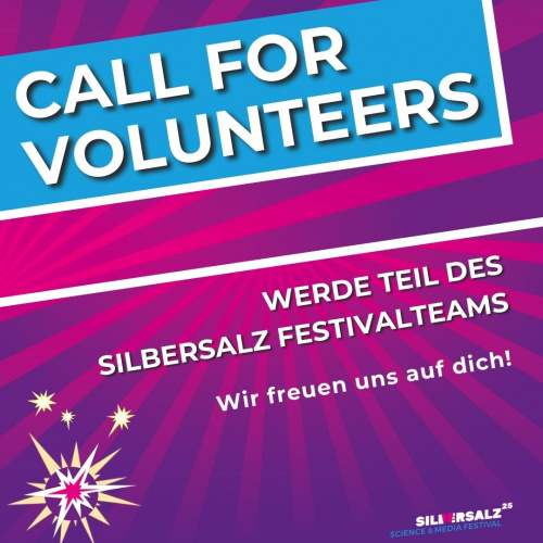 Wir suchen Volunteers, die uns in mehreren Bereichen vor und während des Festivals helfen. Werdet Teil unseres Teams – wir freuen uns schon auf die Zusammenarbeit mit euch!