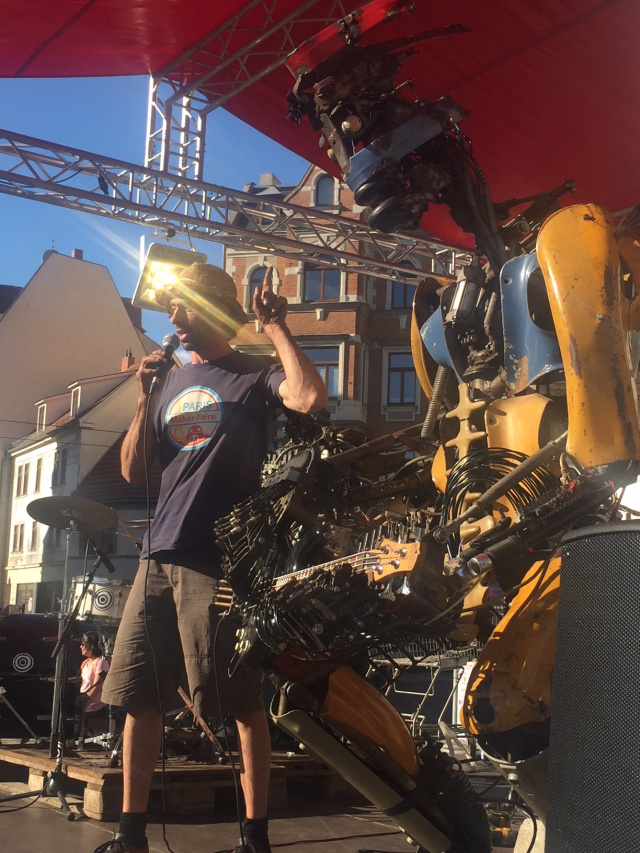 SILBERSALZ Festival Roboter Band