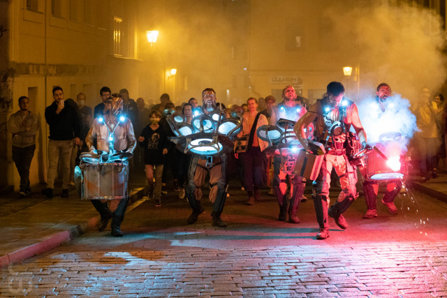 Les Commandos Percu | Eröffnung SILBERSALZ Festival 2021 | credit: Joachim Blobel