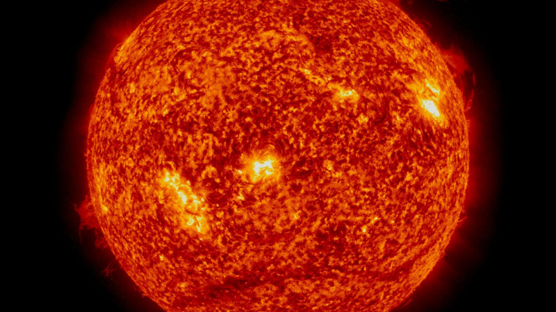 Die Sonne. Foto: NASA